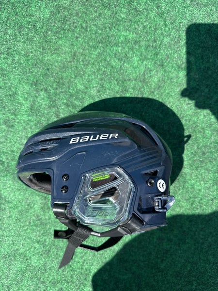 Navy Blue Small Bauer Re-Akt 85 Helmet (Used)