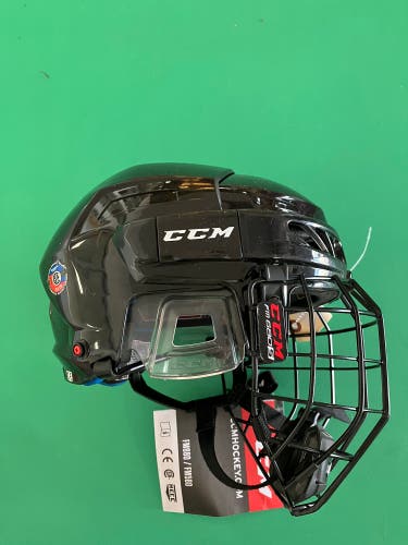 Black CCM FL3DS Helmet (Used)