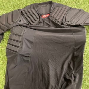Black XL Men's CCM Goalie Padded Shirt (New)