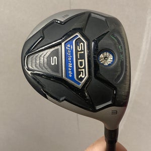 Men's TaylorMade SLDR S Fairway Wood Right Handed Stiff Flex 3 Wood (Used)