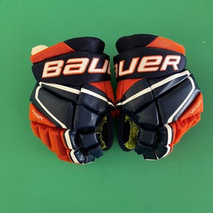 Blue Junior Bauer Vapor 3X Gloves 10" (Used)