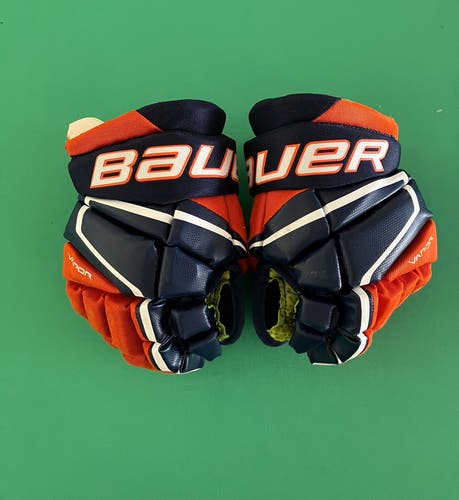 Blue Junior Bauer Vapor 3X Gloves 10" (Used)