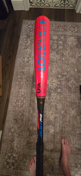 2023 Louisville Slugger Select PWR Hybrid USABat Certified Bat (-10) 19 oz 29" (Used)
