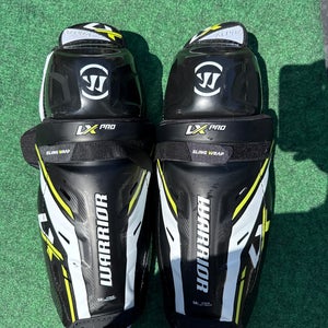 Senior Warrior Alpha LX Pro Shin Pads 14" (Used)
