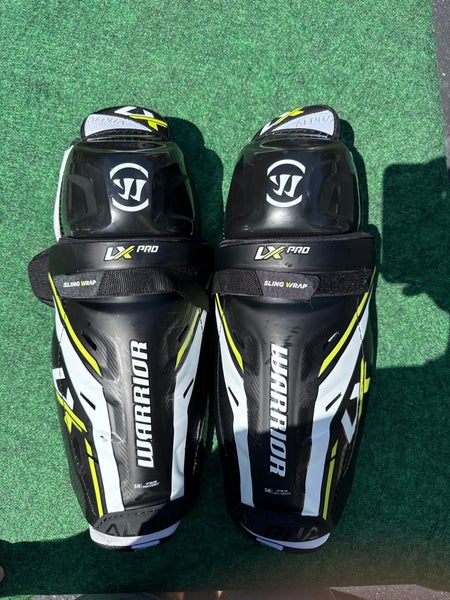 Senior Warrior Alpha LX Pro Shin Pads 14" (Used)
