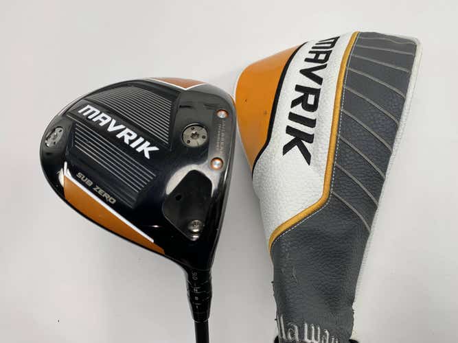 Callaway Mavrik Sub Zero Driver 9* Aldila Rogue 130 MSI 60g Stiff RH HC