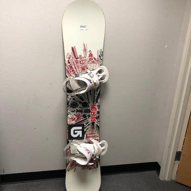 Used Burton TWC STANDARD 54 Mens Board/Bindings White 154 cm 11855-S000189490