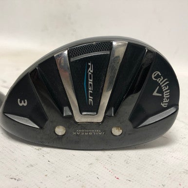 Used Callaway ROGUE Mens Hybrid Club RH 3 Hybrid 11855-S000189496