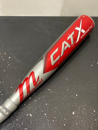 2023 Marucci CAT X Composite Bat USSSA Certified (-10) Composite 17 oz 27" (Used)