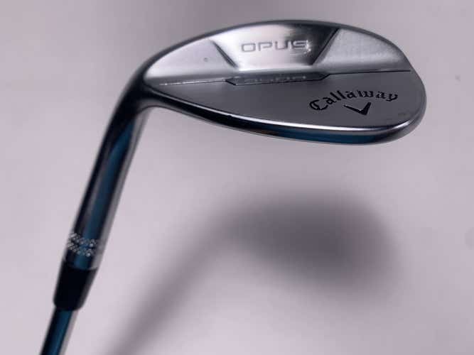 Callaway Opus Brushed Chrome Lob Wedge LW 60* 10 S-Grind DG Mid 115g Mens LH NEW