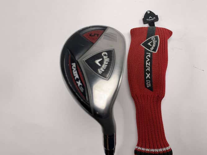 Callaway Razr X HL 5 Hybrid 27* Regular Graphite Mens RH HC