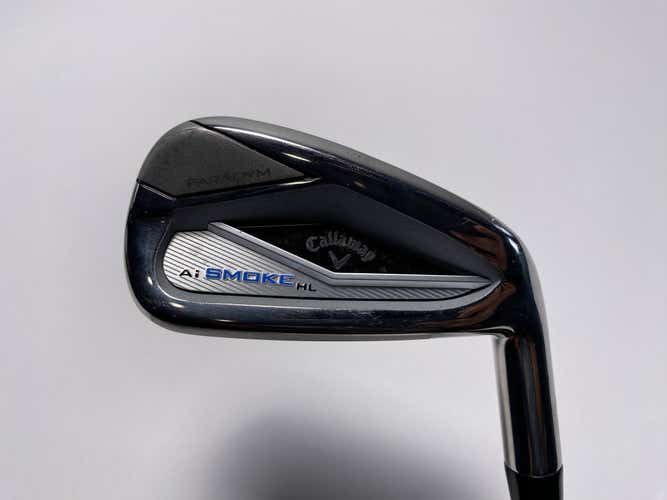Callaway Paradym Ai Smoke HL Single 7 Iron Project X Cypher Sixty 5.5 Mens RH