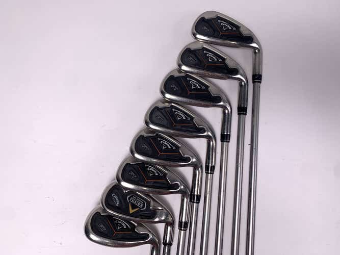 Callaway FT Iron Set 5-PW+AW+SW 45i Ladies Graphite Womens RH Undersize Grips