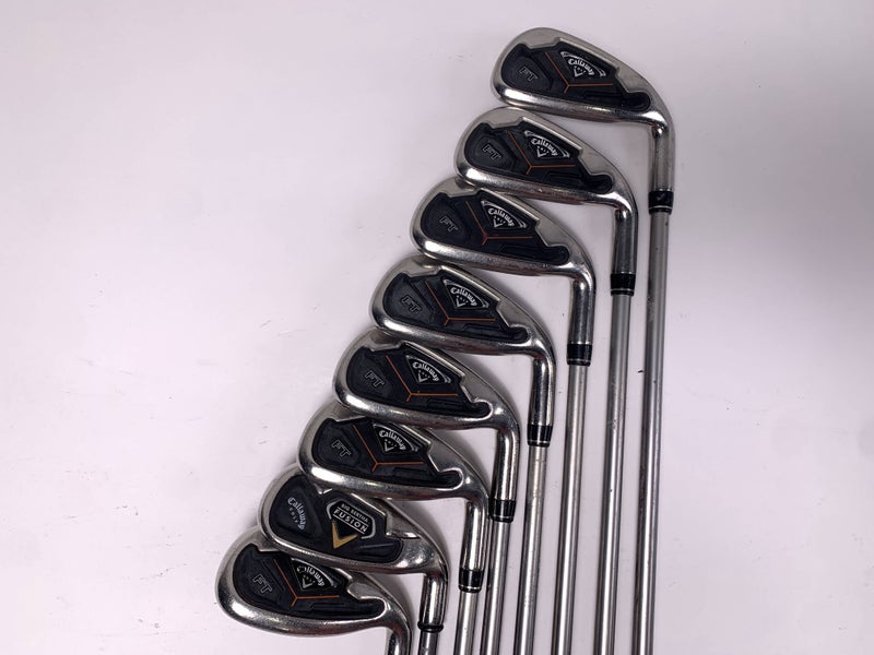 Callaway FT Iron Set 5-PW+AW+SW 45i Ladies Graphite Womens RH Undersize Grips