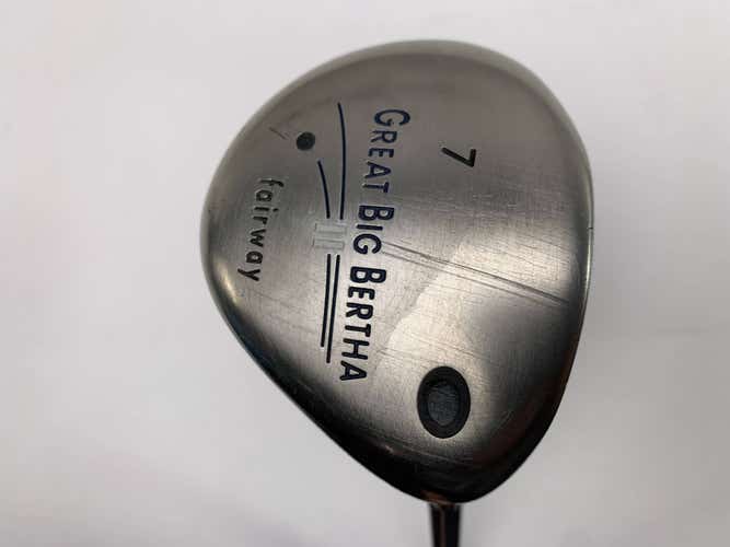 Callaway Great Big Bertha II 7 Fairway Wood 21* GBB System 60 Regular Mens RH