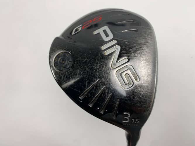 Ping G25 3 Fairway Wood 15* TFC189 Regular Graphite Mens RH