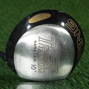 PING ISI DRIVER TITANIUM ALDILA 350 SERIES GRAPHITE STIFF FLEX 10 RH ~ LOOK!!