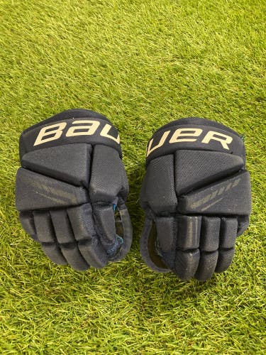 Blue Youth Bauer X Gloves 9" (Used)