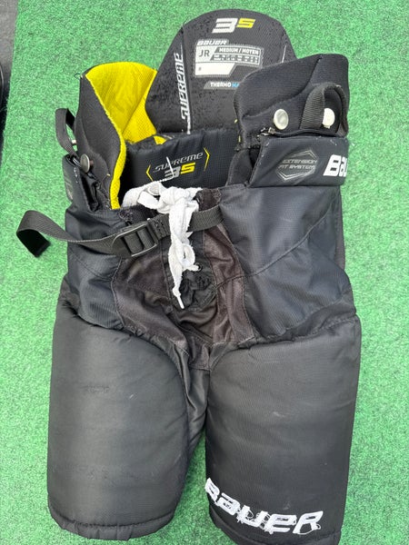 Black Bauer Supreme 3S Hockey Pants (Used) | Junior Medium