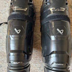 Senior Bauer Supreme M5 Pro 15" Shin Pads (Used)