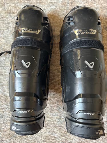 Senior Bauer Supreme M5 Pro 15" Shin Pads (Used)