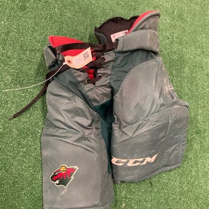 Green Senior Medium CCM HPUCLX Hockey Pants Pro Stock (Used)