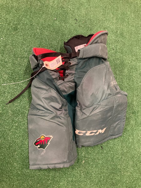 Green Senior Medium CCM HPUCLX Hockey Pants Pro Stock (Used)