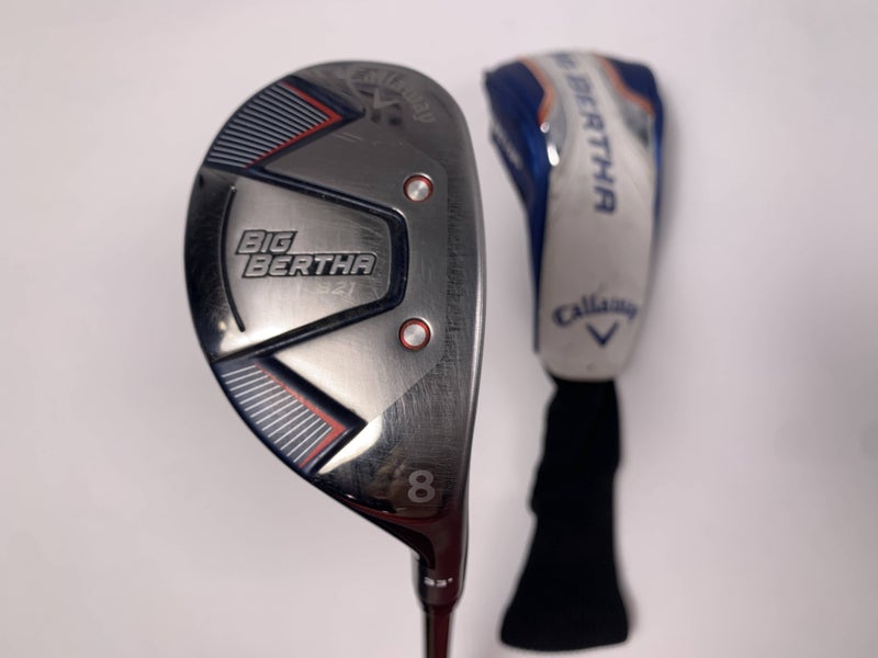 Callaway Big Bertha B21 8 Hybrid 33* RCH 65 Regular Graphite Mens RH HC