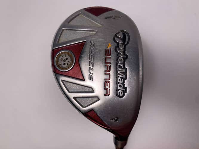 TaylorMade Burner Rescue 4 Hybrid 22* REAX SuperFast 65g Regular Mens RH