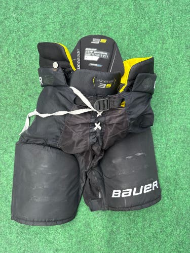 Black Bauer Supreme 3S Hockey Pants (Used) | Senior Large