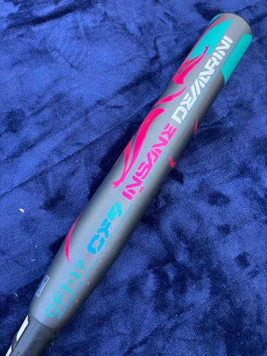 Gray 2017 DeMarini CF9 Composite Bat (-10) Composite 22 oz 32" (Used)