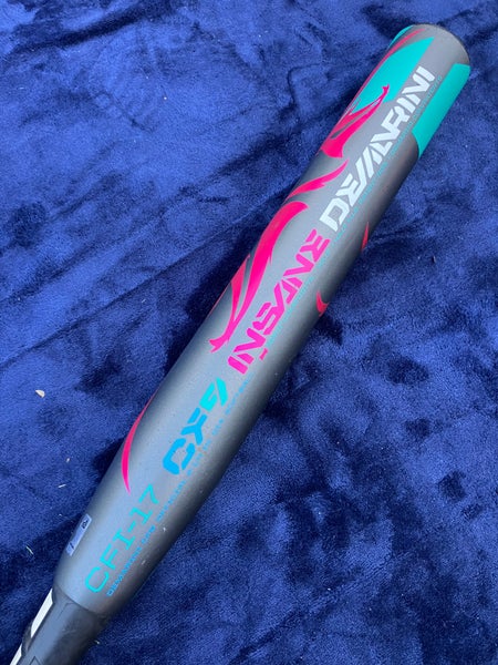 Gray 2017 DeMarini CF9 Composite Bat (-10) Composite 22 oz 32" (Used)