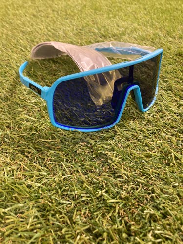Blue Men's Adult Oakley Sutro Sunglasses (New)