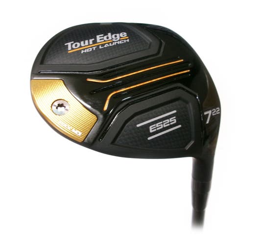 Tour Edge Hot Launch E525 22* 7 Wood Graphite UST Mamiya Helium 50g Senior Flex