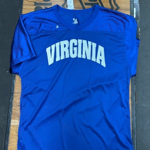 Football Jersey- Virginia-(Royal) men’s medium