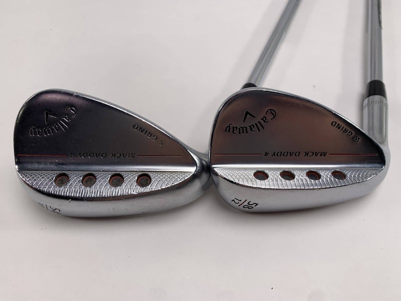 Callaway Mack Daddy 4 Chrome Wedge Set 54* 10 | 58* 12 DG S200 115g Mens LH
