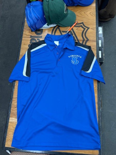 Polo shirt- Virginia-(Royal) men’s medium