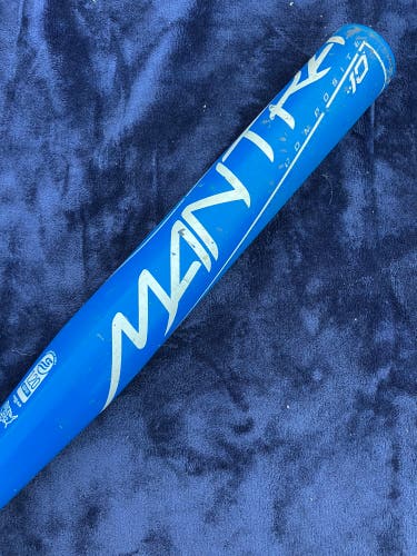 Blue 2021 Rawlings Mantra Composite Bat (-10) Composite 23 oz 33" (Used)