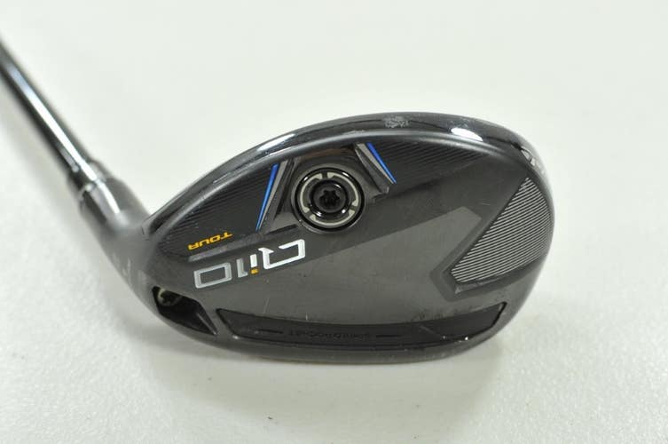 TaylorMade Qi10 Tour Rescue 4-22* Hybrid Stiff Flex Right Graphite # 197141