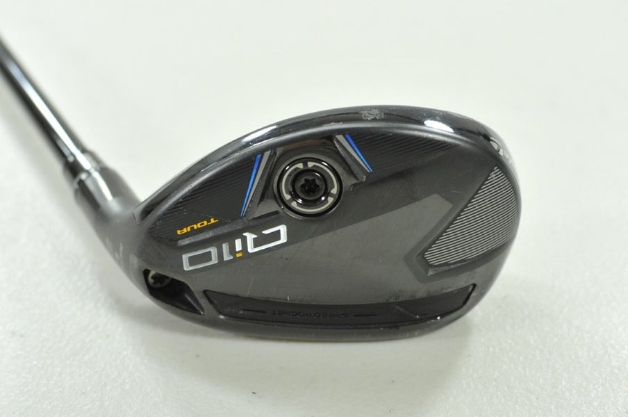 TaylorMade Qi10 Tour Rescue 4-22* Hybrid Stiff Flex Right Graphite # 197141