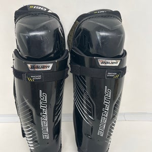 Senior Bauer Supreme S190 16" Shin Pads (Used)