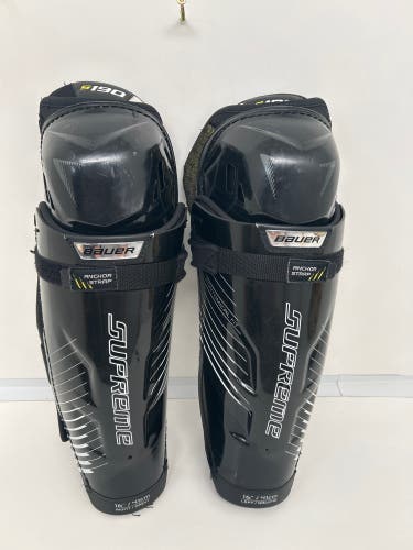 Senior Bauer Supreme S190 16" Shin Pads (Used)