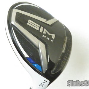 TaylorMade SIM MAX Fairway 21°  7 Wood Fujikura Ventus Red 5 Stiff NO Cover