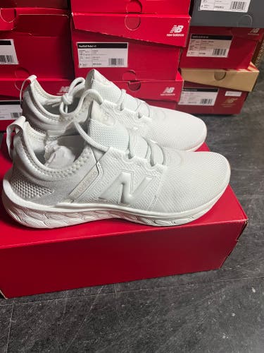 White Adult New Balance Fresh Foam x Cruz V3 Shoes (New)