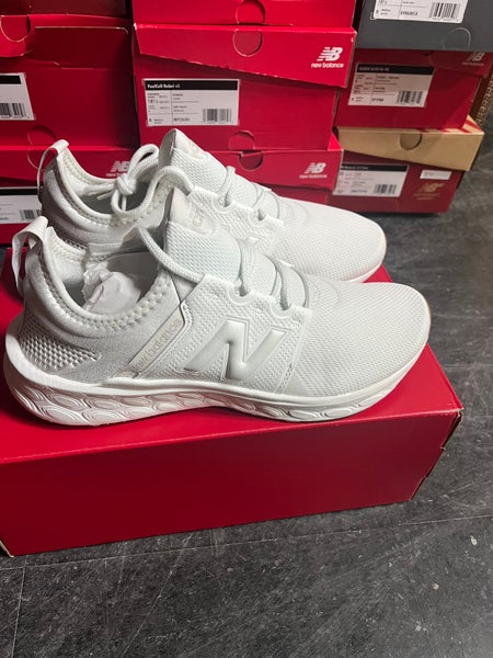 White Adult New Balance Fresh Foam x Cruz V3 Shoes (New)