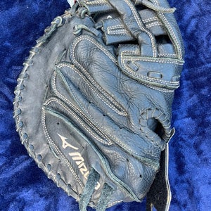 Black Mizuno Power Close RH First Base Baseball Glove 32.5" (Used)
