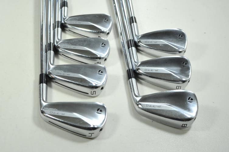 TaylorMade P770 2020 4-PW Iron Set Stiff Flex Right DG S300 105g Steel # 201726