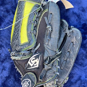 Black Louisville Slugger Zephyr RH Softball Glove 12" (Used)