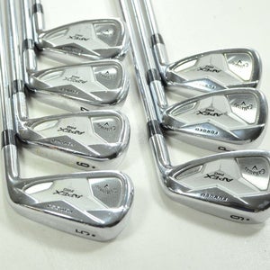 Callaway Apex Pro 19 Dot 5-PW,AW Iron Set Stiff Flex RH Elevate Steel # 201716
