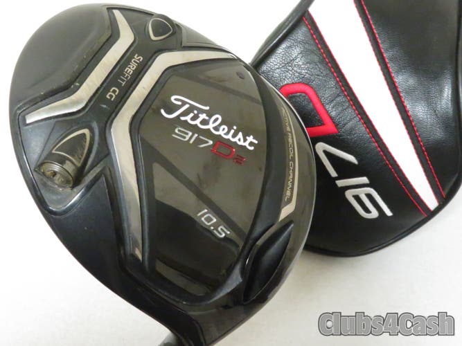 Titleist 917D2 Driver 10.5 Mitsubishi KuroKage ION Red 50g A-Flex +Cover SENIOR
